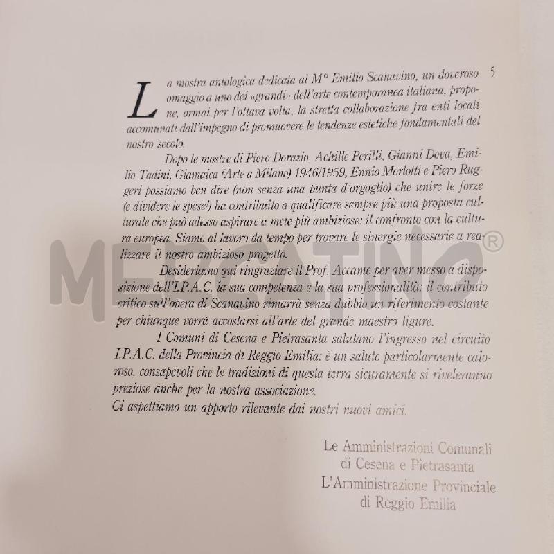 SCANAVINO LA COSCIENZA DI ESISTERE  | Mercatino dell'Usato Cesenatico 2