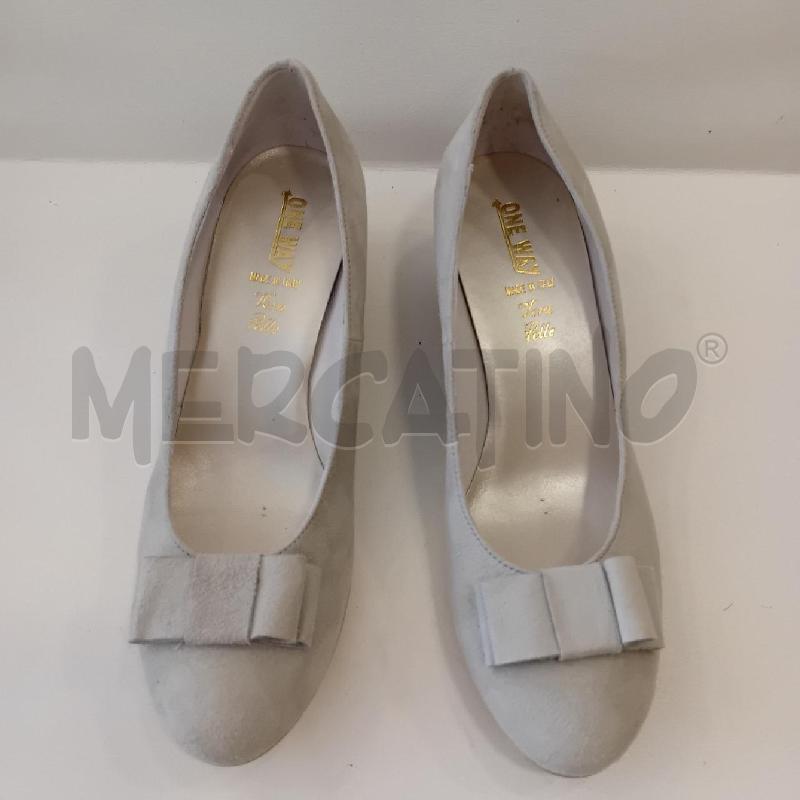 SCARPE DONNA ONE WAY CAMOSCIO GHIACCIO | Mercatino dell'Usato Cesenatico 2