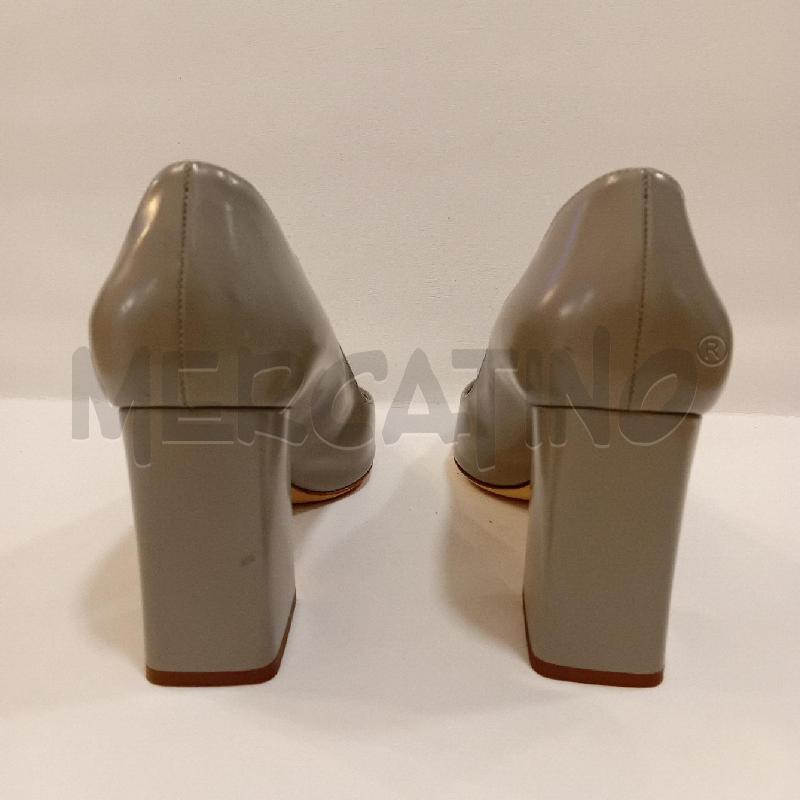 SCARPE DONNA POLLINI GRIGIO TACCO QUADRATO | Mercatino dell'Usato Cesenatico 4