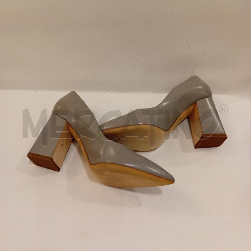 SCARPE DONNA POLLINI GRIGIO TACCO QUADRATO | Mercatino dell'Usato Cesenatico 5