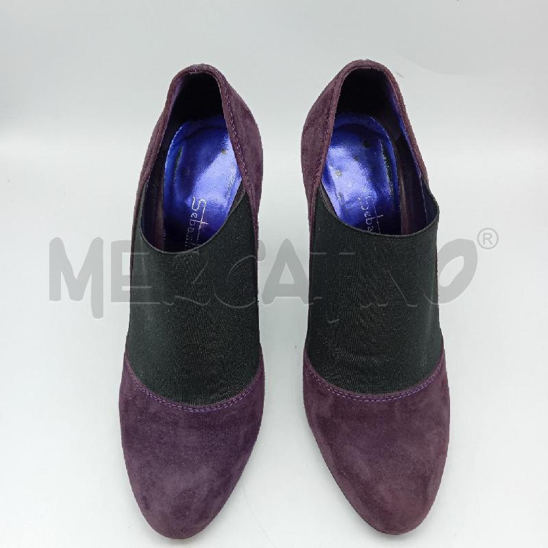 SCARPE DONNA SEBASTIAN SCAMOSCIATE VIOLA  | Mercatino dell'Usato Cesenatico 2