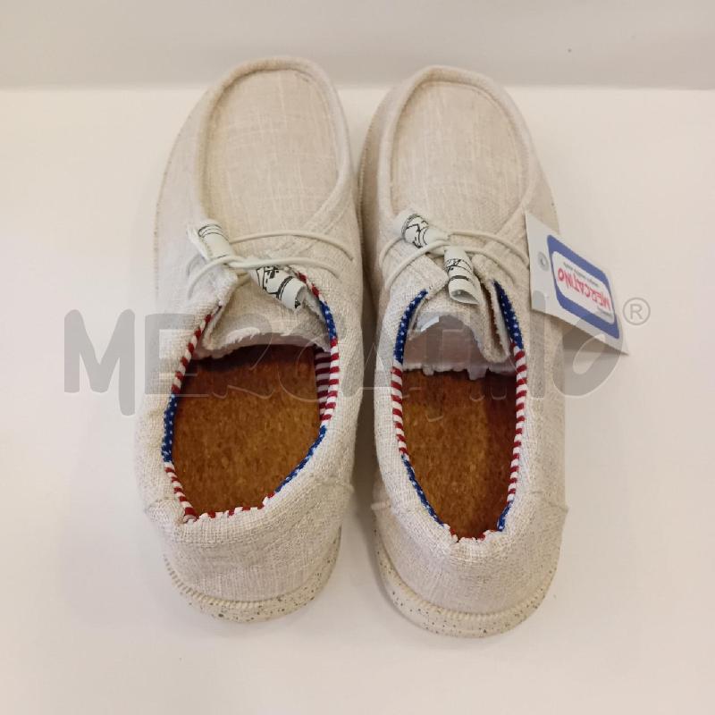 SCARPE UOMO TELA NEUTRO | Mercatino dell'Usato Cesenatico 3