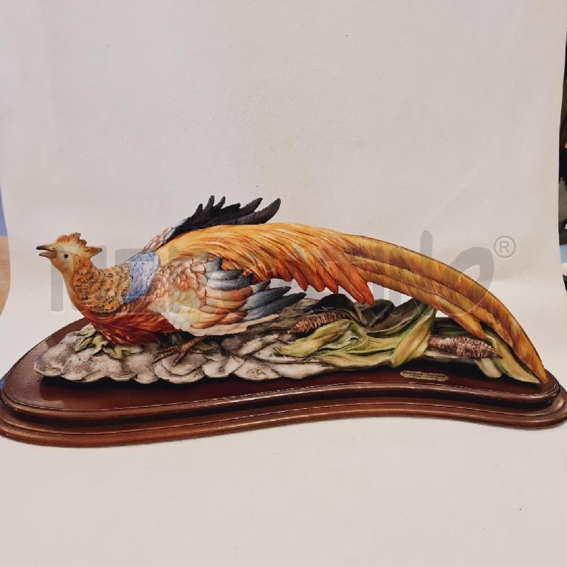 SCULTURA FAGIANO CAPODIMONTE   | Mercatino dell'Usato Cesenatico 1
