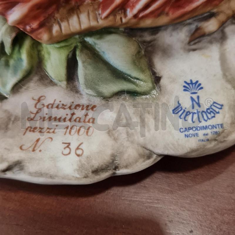 SCULTURA FAGIANO CAPODIMONTE   | Mercatino dell'Usato Cesenatico 2
