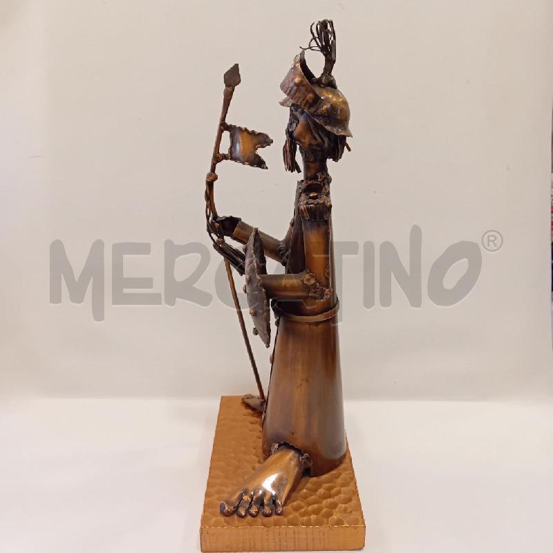 SCULTURA RAME GUERRIERO  | Mercatino dell'Usato Cesenatico 2