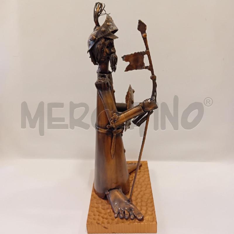 SCULTURA RAME GUERRIERO  | Mercatino dell'Usato Cesenatico 4