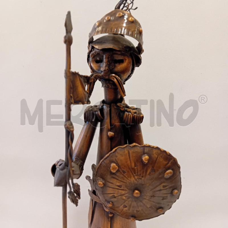 SCULTURA RAME GUERRIERO  | Mercatino dell'Usato Cesenatico 5