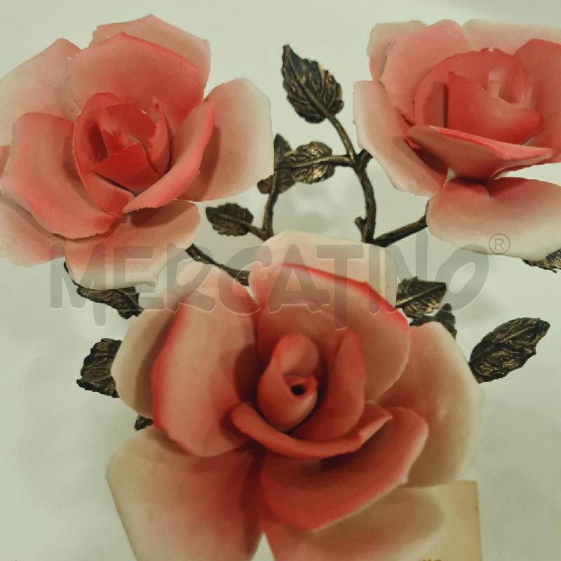 SOPRAMMOBILE ROSE CAPODIMONTE  | Mercatino dell'Usato Cesenatico 3