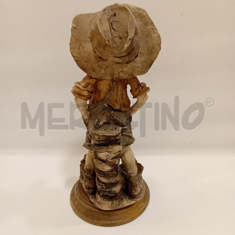 STATUINA CAPODIMONTE RAGAZZO CON PIPA | Mercatino dell'Usato Cesenatico 3