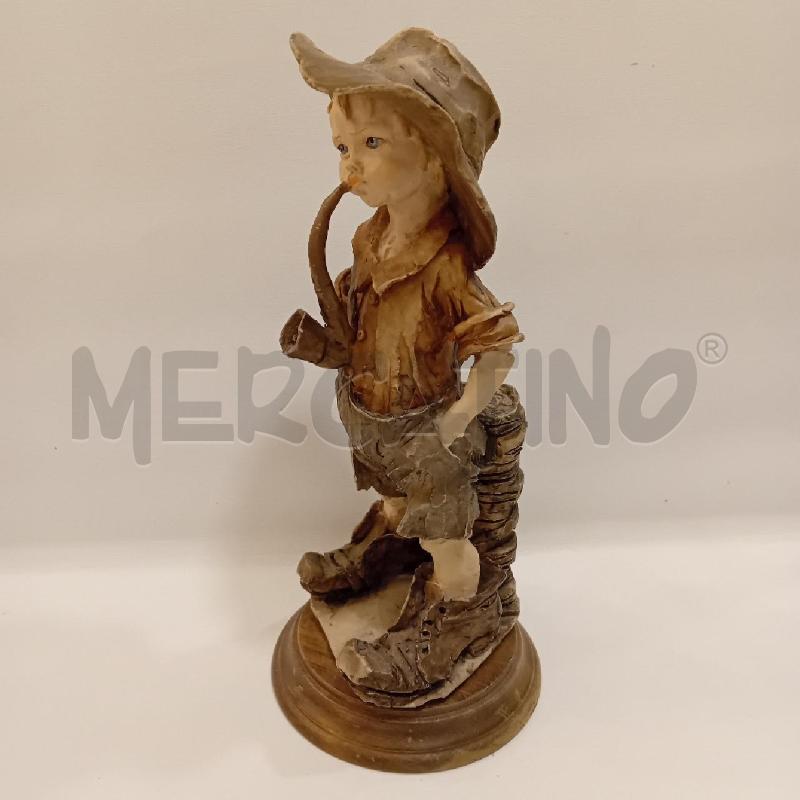 STATUINA CAPODIMONTE RAGAZZO CON PIPA | Mercatino dell'Usato Cesenatico 4