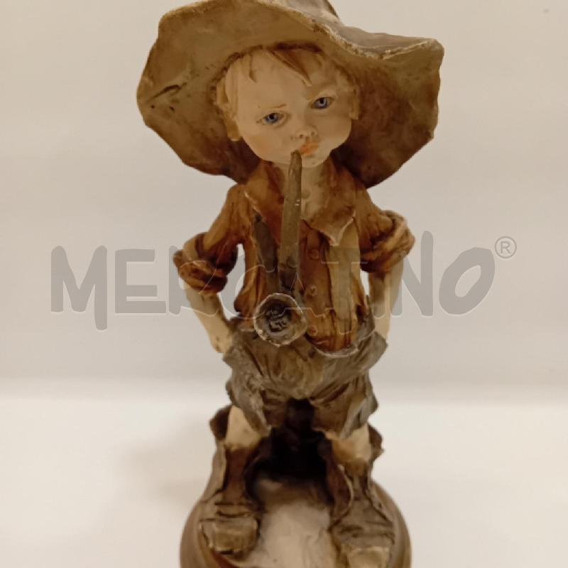 STATUINA CAPODIMONTE RAGAZZO CON PIPA | Mercatino dell'Usato Cesenatico 5