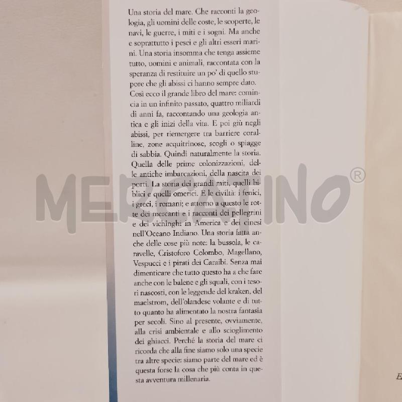 STORIA DEL MARE ALESSANDRO VANOLI  | Mercatino dell'Usato Cesenatico 2