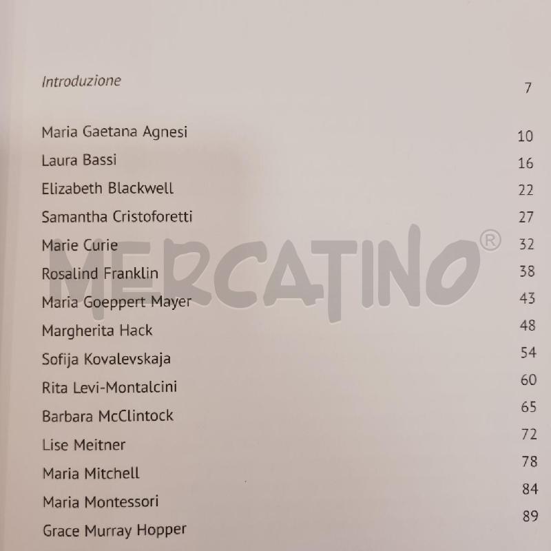 SUPER DONNE CHE HANNO FATTO LA SCIENZA | Mercatino dell'Usato Cesenatico 5