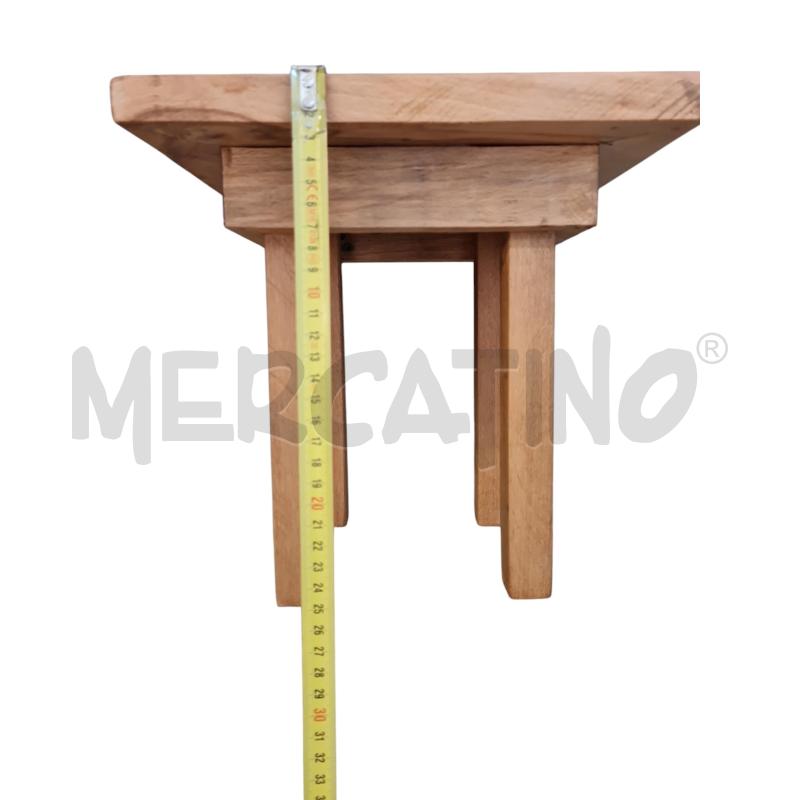 TAVOLINO LEGNO  | Mercatino dell'Usato Cesenatico 4
