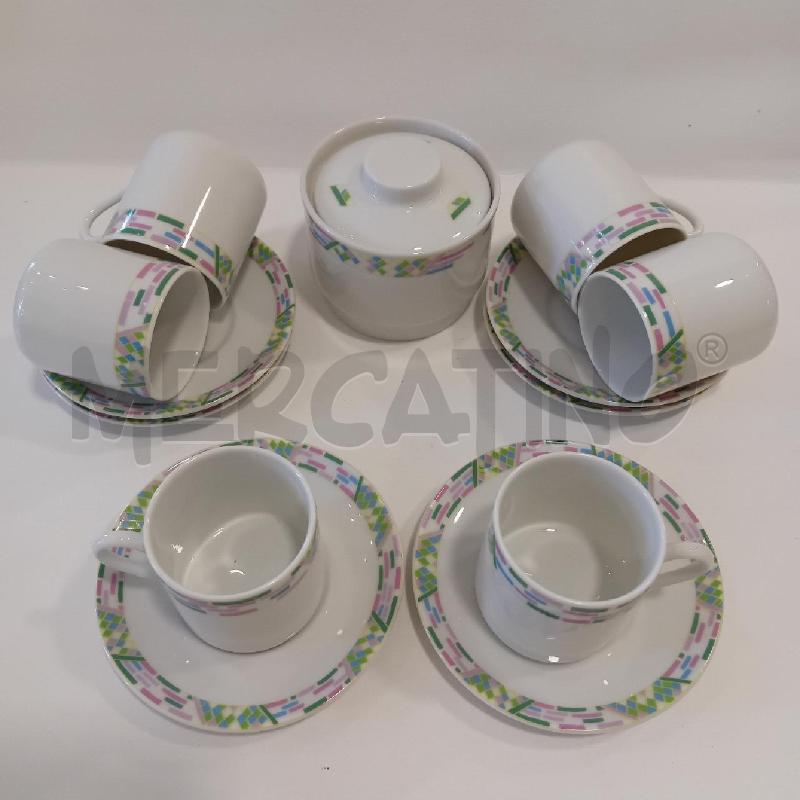 TAZZINE X6 + ZUCCHERIERA PORCELLANA ANCAP SONA  | Mercatino dell'Usato Cesenatico 2