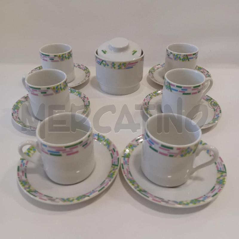 TAZZINE X6 + ZUCCHERIERA PORCELLANA ANCAP SONA  | Mercatino dell'Usato Cesenatico 3