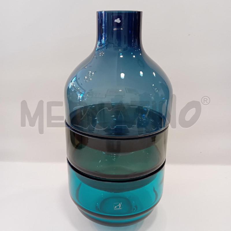 VASO CON 2 CIOTOLE VETRO FUSIONE  | Mercatino dell'Usato Cesenatico 4