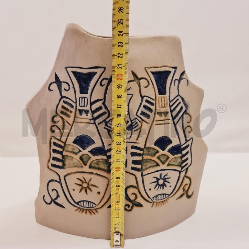VASO GRIGIO 2 PESCI  | Mercatino dell'Usato Cesenatico 3