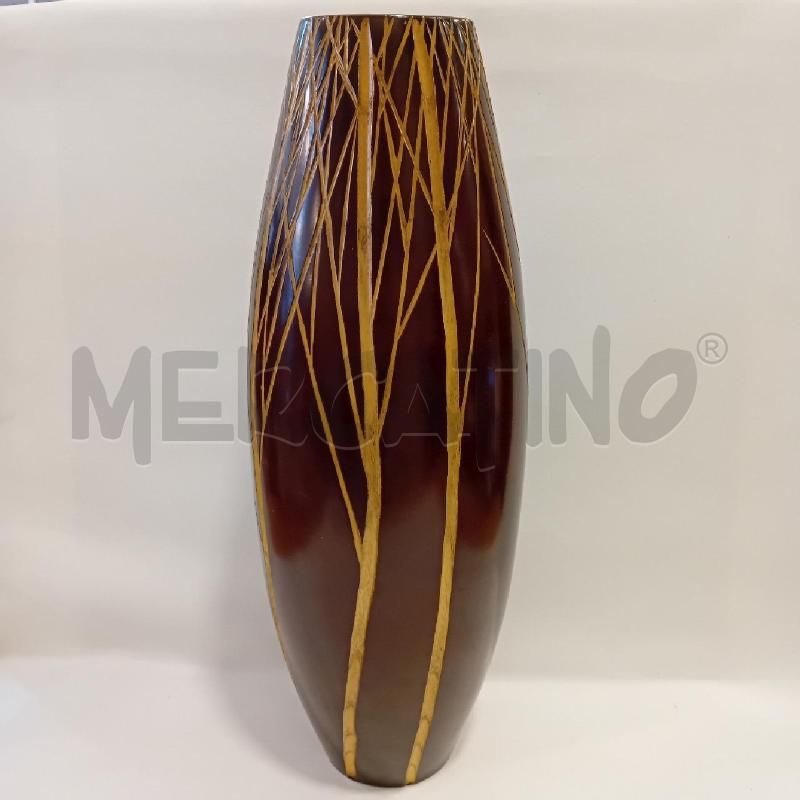 VASO LEGNO RAMI ALTO  | Mercatino dell'Usato Cesenatico 2