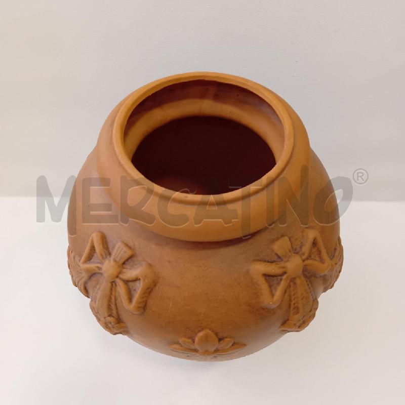 VASO TERRACOTTA  RILIEVI | Mercatino dell'Usato Cesenatico 2