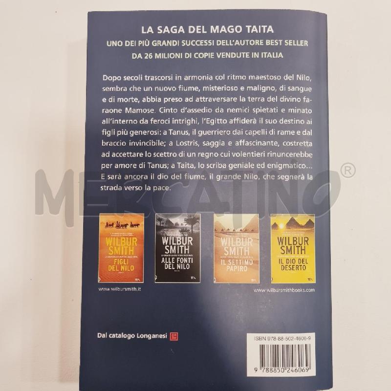WILBUR SMITH IL DIO DEL FIUME | Mercatino dell'Usato Cesenatico 3