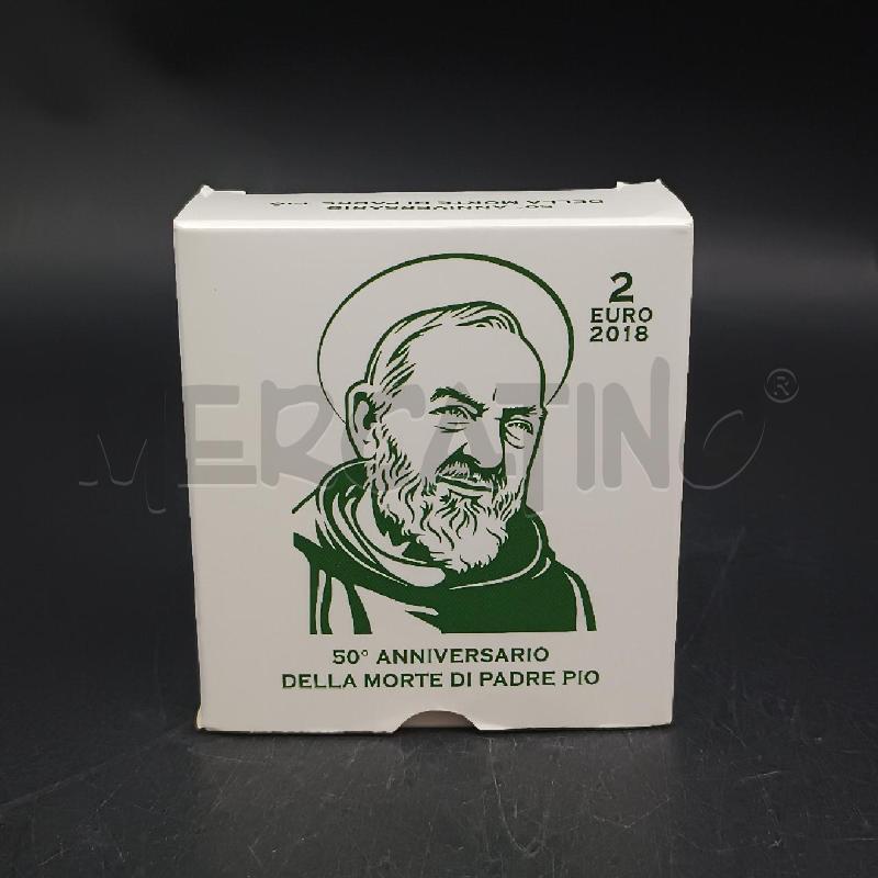 2 EURO ANNIVERSARIO PADRE PIO  | Mercatino dell'Usato Roma garbatella 1