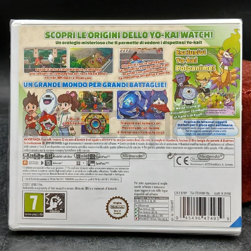 3DS YO-KAI WATCH 2 POLPANIME | Mercatino dell'Usato Roma garbatella 3