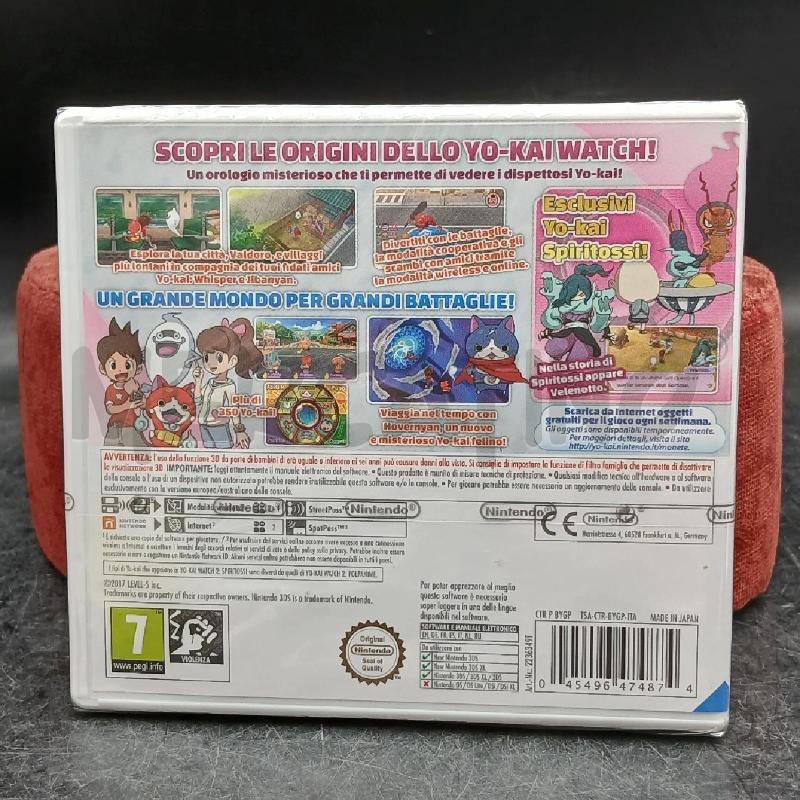 3DS YO-KAI WATCH 2 SPIRITOSSI | Mercatino dell'Usato Roma garbatella 3