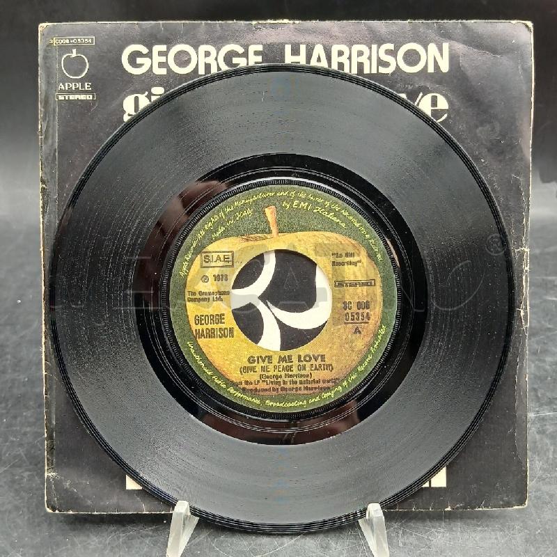 45 GIRI GEORGE HARRISON GIVE ME LOVE | Mercatino dell'Usato Roma garbatella 3