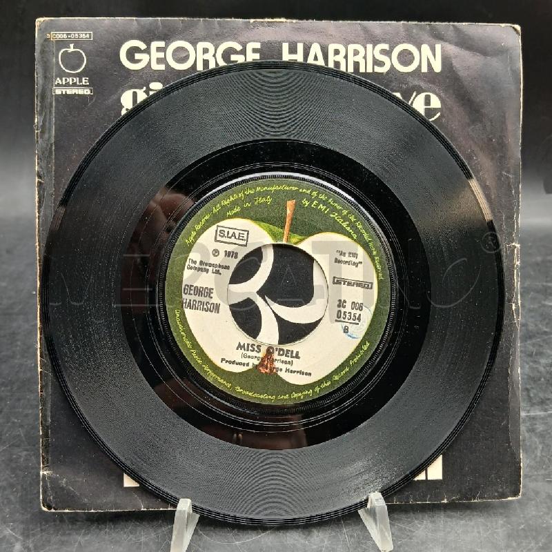 45 GIRI GEORGE HARRISON GIVE ME LOVE | Mercatino dell'Usato Roma garbatella 4