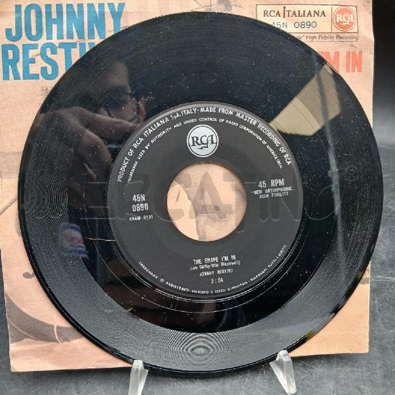 45 GIRI JOHNNY RESTIVO SHAPE I'M IN | Mercatino dell'Usato Roma garbatella 3
