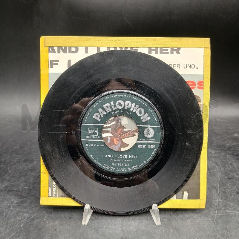 45 GIRI THE BEATLES LOVE HER  | Mercatino dell'Usato Roma garbatella 3