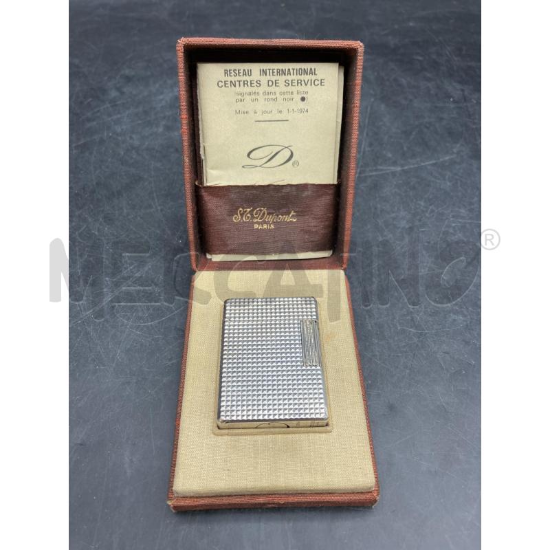 ACCENDINO DUPONT ANNO 1974 CON SCATOLA | Mercatino dell'Usato Roma garbatella 1