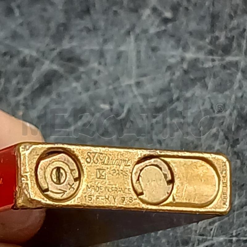 ACCENDINO DUPONT LIGNE 2 ROSSO | Mercatino dell'Usato Roma garbatella 4