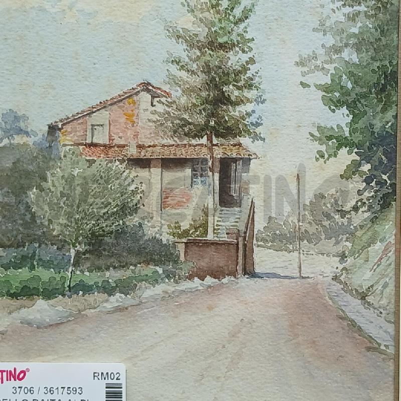 ACQUARELLO BAITA ALPINA | Mercatino dell'Usato Roma garbatella 3