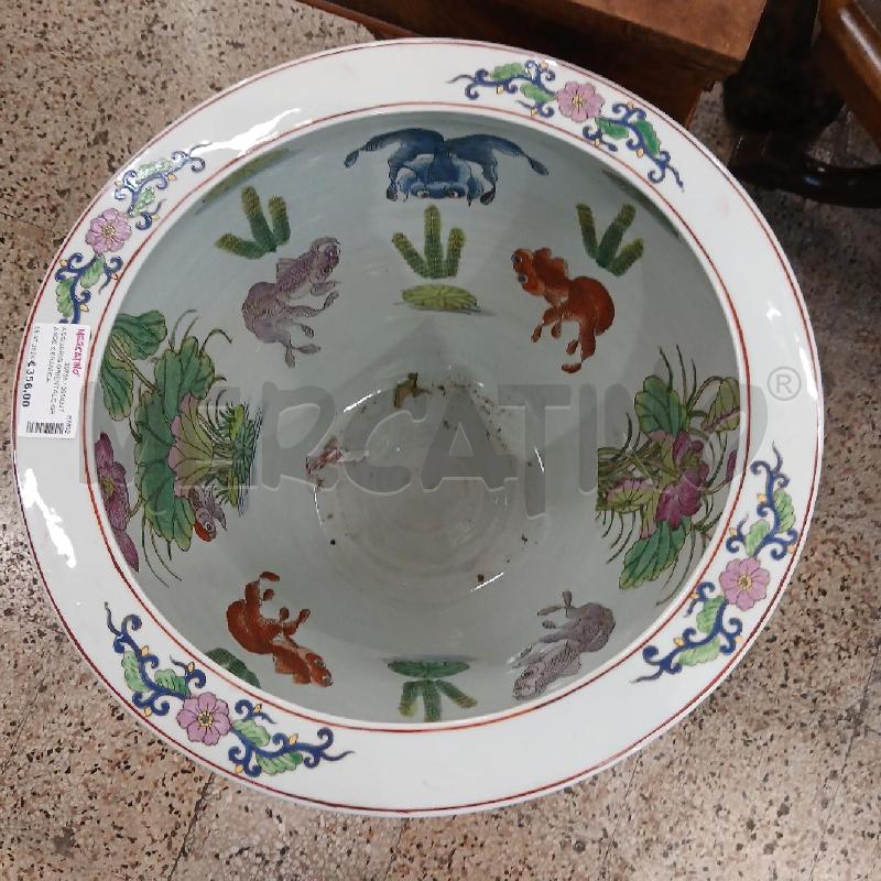 ACQUARIO ORIENTALE GRANDE CERAMICA | Mercatino dell'Usato Roma garbatella 3