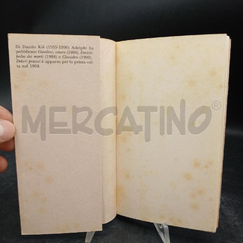 ADELPHI D. KIS DOLORI PRECOCI 1A ED 1993 | Mercatino dell'Usato Roma garbatella 4