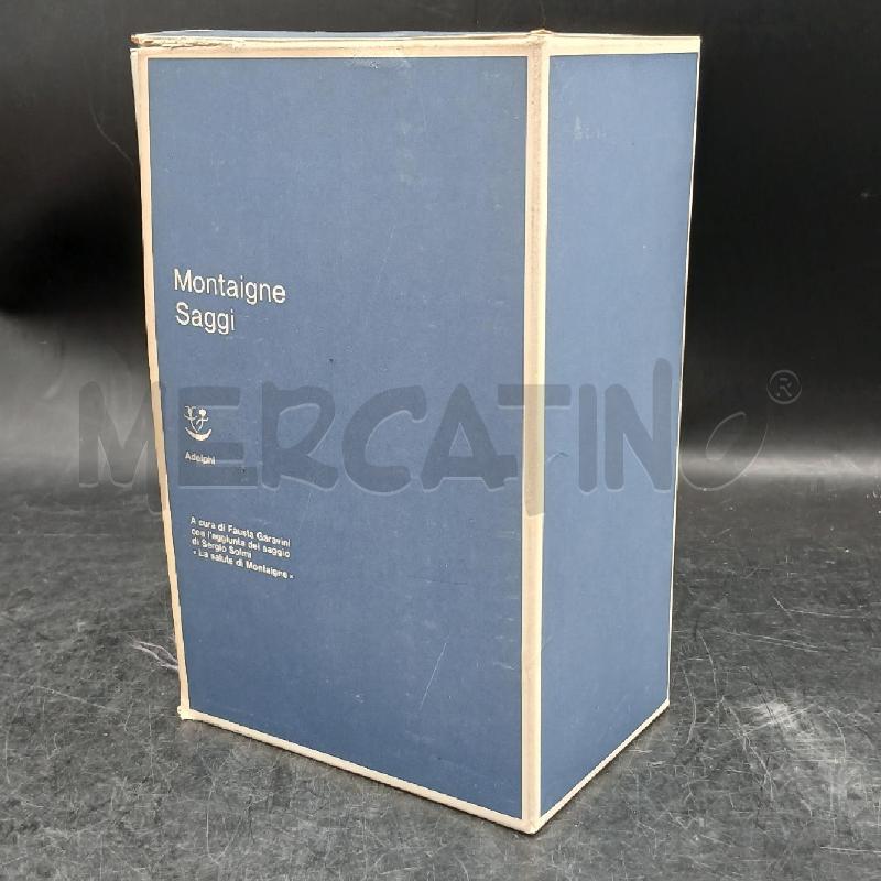 ADELPHI MONTAIGNE SAGGI VOL 1 2  | Mercatino dell'Usato Roma garbatella 2