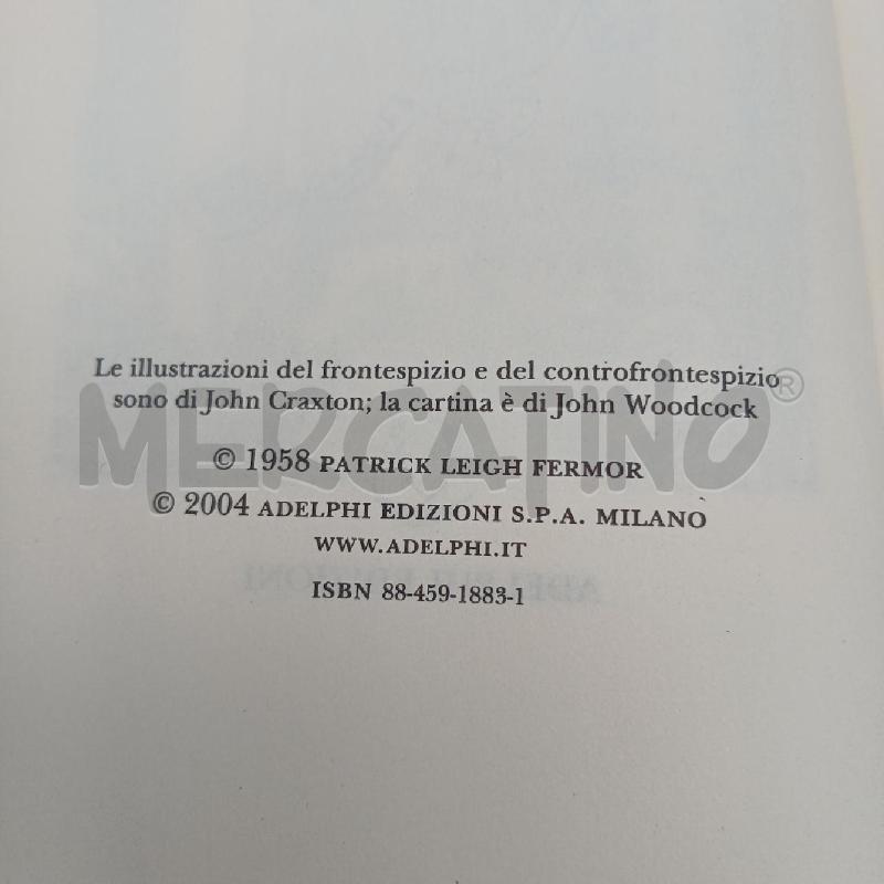 ADELPHI P. L. FERMOR MANI VIAGGI NEL PELOPONNESO | Mercatino dell'Usato Roma garbatella 4