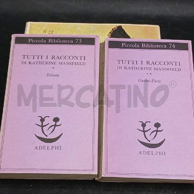 ADELPHI TUYYI I RACCONTI MANSFIELD PT 1 2  | Mercatino dell'Usato Roma garbatella 4