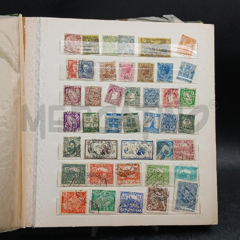 ALBUM FRANCOBOLLI VERDE AUSTRIA GERMANA  | Mercatino dell'Usato Roma garbatella 1