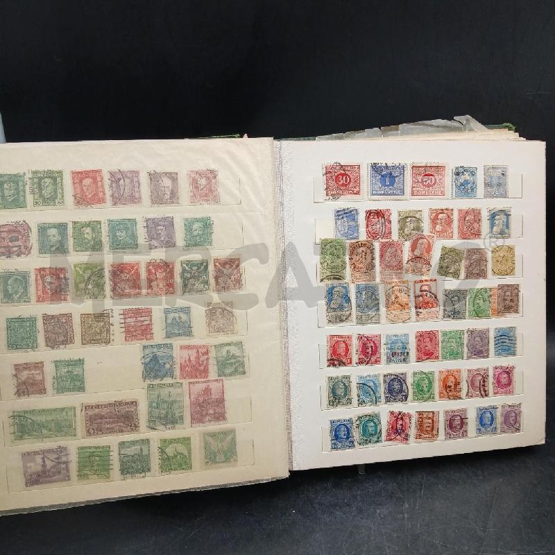 ALBUM FRANCOBOLLI VERDE AUSTRIA GERMANA  | Mercatino dell'Usato Roma garbatella 2