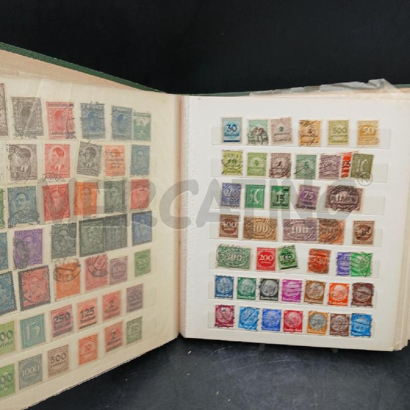 ALBUM FRANCOBOLLI VERDE AUSTRIA GERMANA  | Mercatino dell'Usato Roma garbatella 4