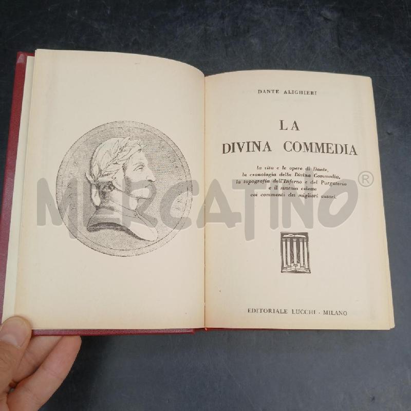 ALIGHIERI LA DIVINA COMMEDIA ED LUCCHI MILANO  | Mercatino dell'Usato Roma garbatella 3