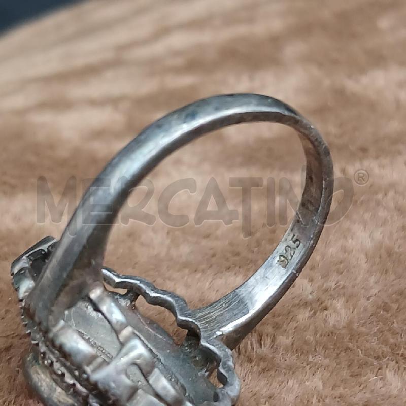 ANELLO ARG* PIETRA LILLA | Mercatino dell'Usato Roma garbatella 3