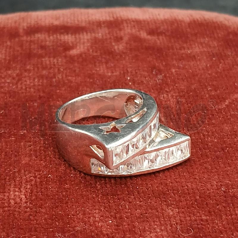 ANELLO ARG 2 FILE STARSS BIANCO  | Mercatino dell'Usato Roma garbatella 1