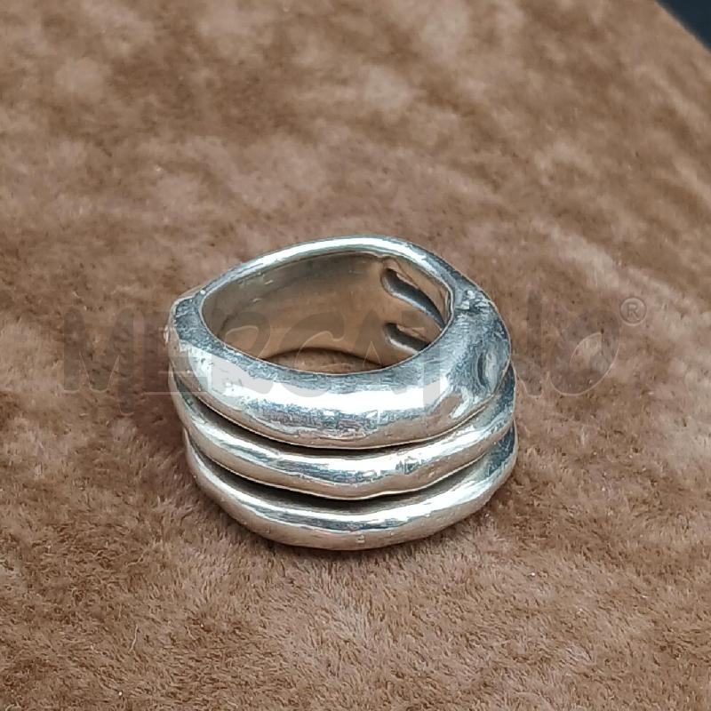 ANELLO ARG 3 FASCE | Mercatino dell'Usato Roma garbatella 1