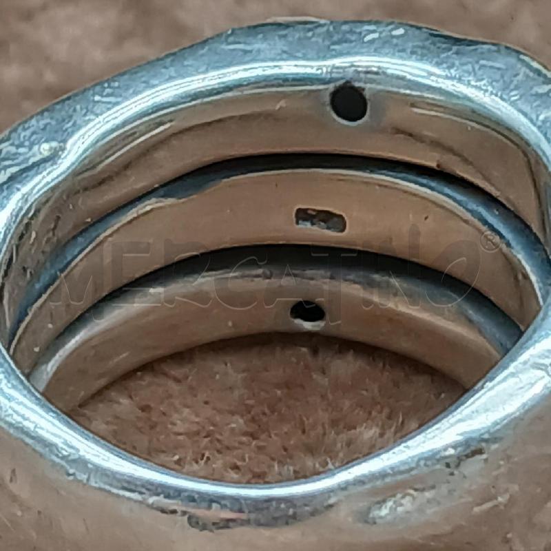 ANELLO ARG 3 FASCE | Mercatino dell'Usato Roma garbatella 3