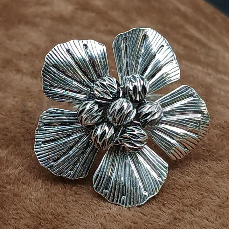 ANELLO ARG FIORE  | Mercatino dell'Usato Roma garbatella 2