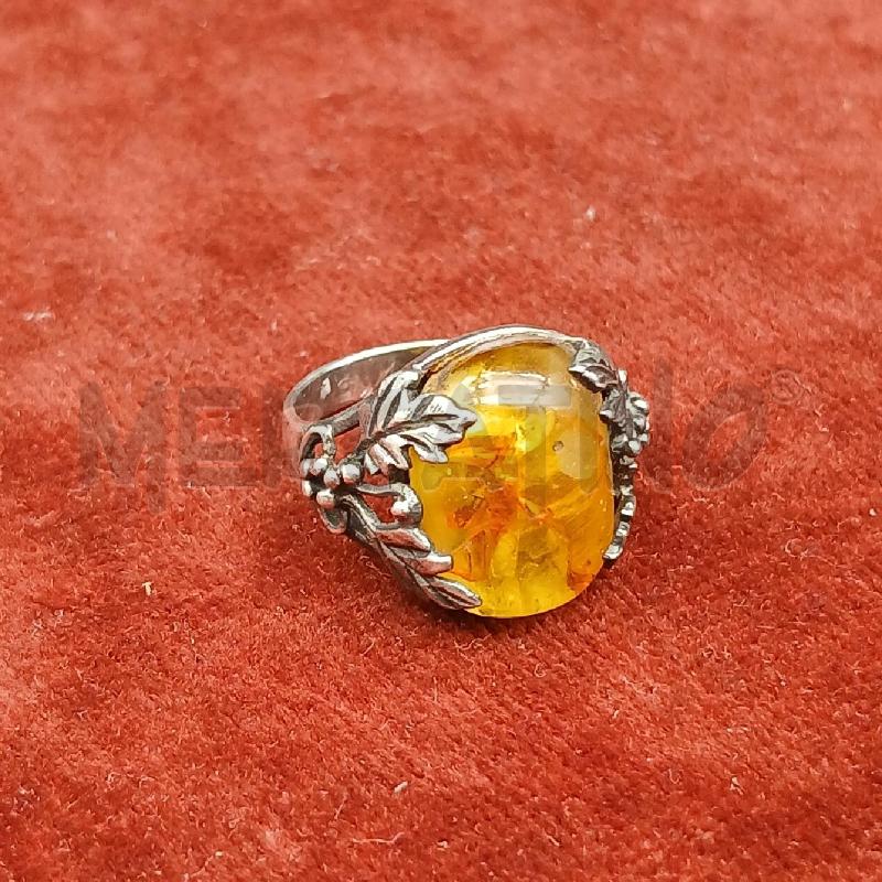 ANELLO ARG FOGLIE CENTRALE SFUMATO  | Mercatino dell'Usato Roma garbatella 1
